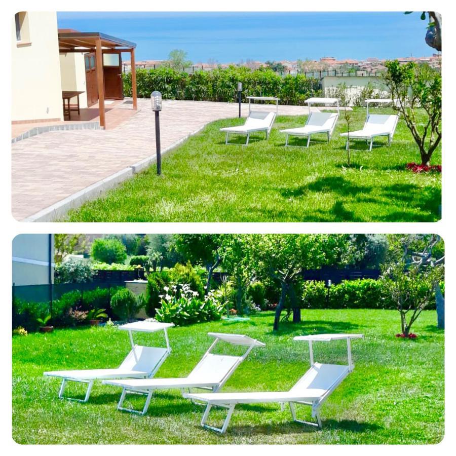 Casa Vacanze Con Vista Mare E Giardino - Amanecer Marzocca di Senigallia Exterior foto